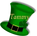 ST PATTYS HAT WITH NAME TAMMY