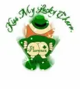kiss my lucky charm with name florence
