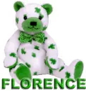 ST. PADDY'S TEDDY: FLORENCE