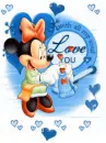 MINNIE WITH LOVE  YOU