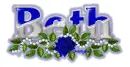 Beth blue rose