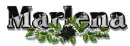 Marlena black rose