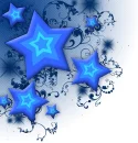 blue