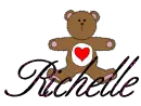 Richelle With Teddy