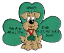 St. Patrick's Day Puppy