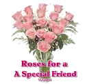Roses with text