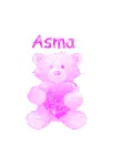 Teddy bear Asma
