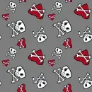 Skulls and hearts