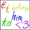 & I belong to him <3