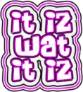 It iz wat it iz