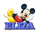 mickey with name