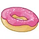 Strawberry Donut