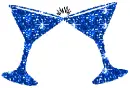 bicchieri blu