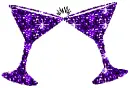 bicchieri viola