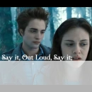 Say it, out loud, say it...