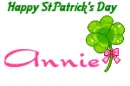 Annie online - St.Patrick's Day