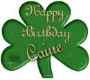 Happy Birthday Caine.