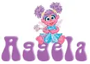 seseame street abby aggela