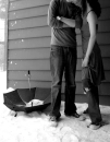 Love in d snow!