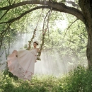 girl on swing