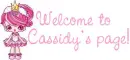 Welcome to Cassidy's page!