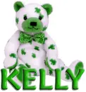ST. PADDY'S TEDDY: KELLY