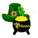 Pot Of Gold Name Tag