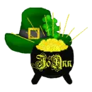 Pot Of Gold Name Tag