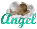 Angel with Moving Wings and Name