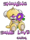 Showing some love- Carol
