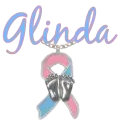 Glinda with Pregnancy & Infant Loss ribbon