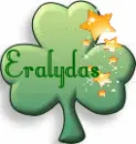 CLOVER WITH STARS WITH NAME ERALYDAS