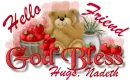 Hello Friend Hugs Nadeth