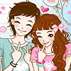anime love couple