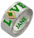 LUCKY IN LOVE RING: JANE