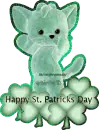 st. patricks day kitty