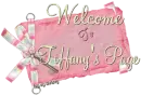 Welcome to Tiffany's Page.