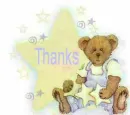 teddy bear thank you