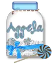 Jar with sweets- Aggela