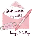 Just a note- Evelyn