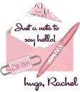 Just a note- Rachel