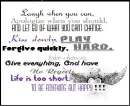 laugh when you can