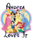 disney princess - Andrea loves it