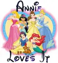 disney princess- Annie loves it