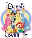 Disney princess - Debbie loves it