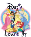 Disney princess - Delia loves it