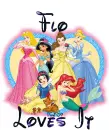 Disney princess - Flo loves it