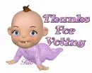 thanks for voting