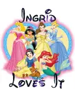 Disney princess - Ingrid loves it