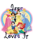 Disney princess - Jess loves it